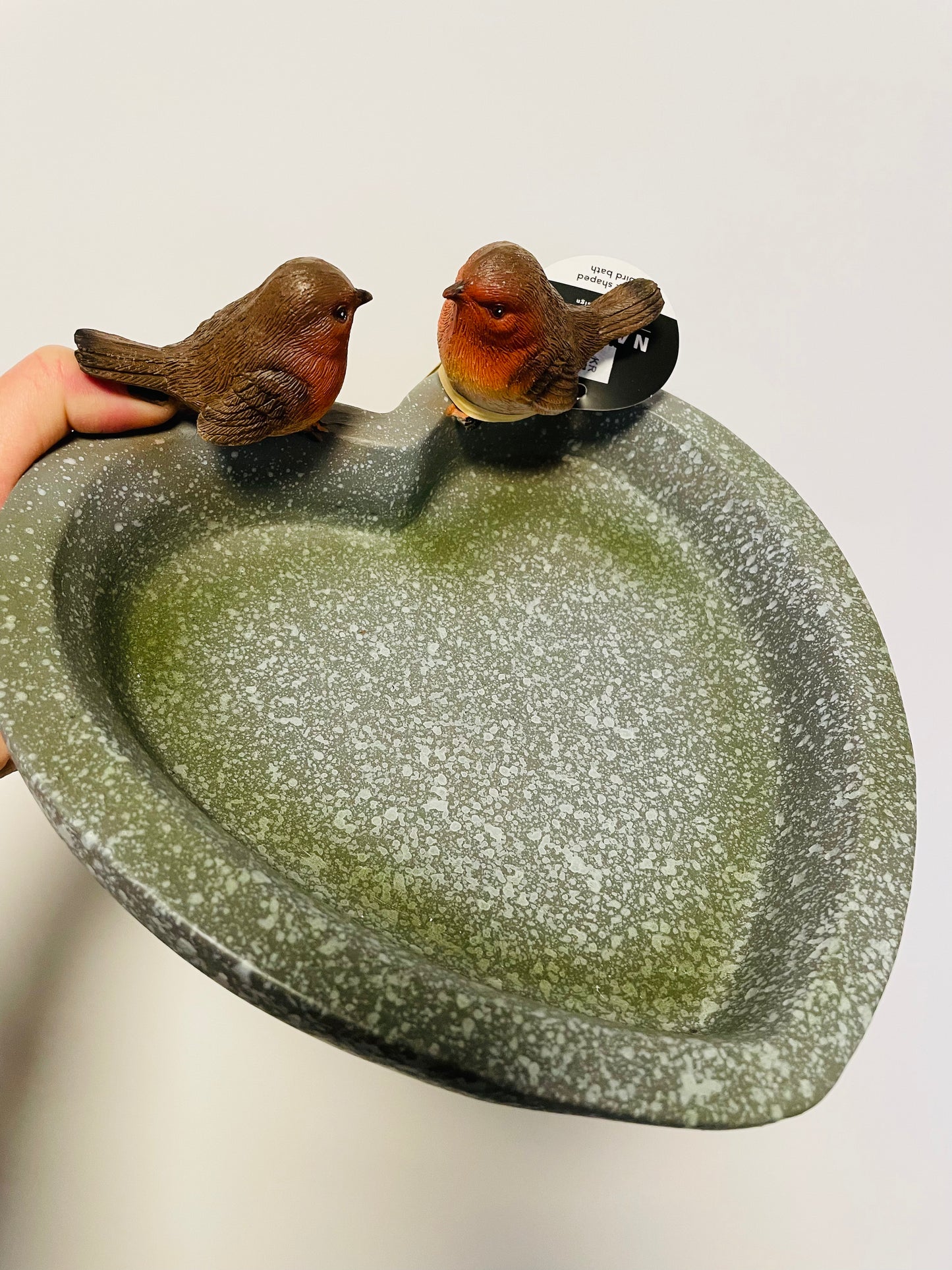 Bilde av Fuglebad hjerte-Spanne Plantesalg