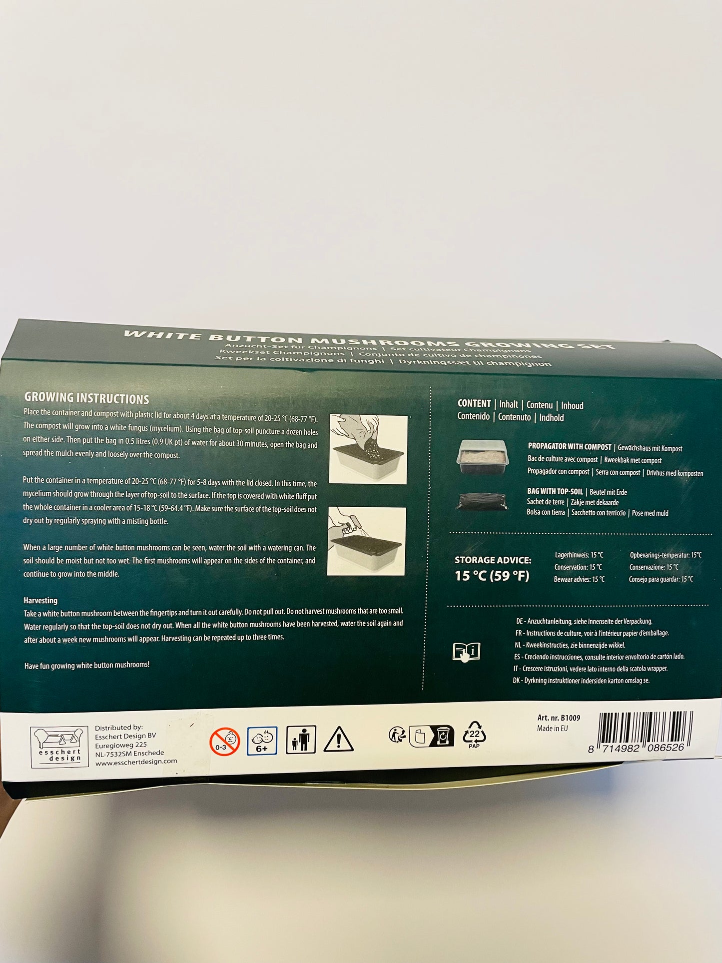 Bilde av Mushroom grow set-Spanne Plantesalg