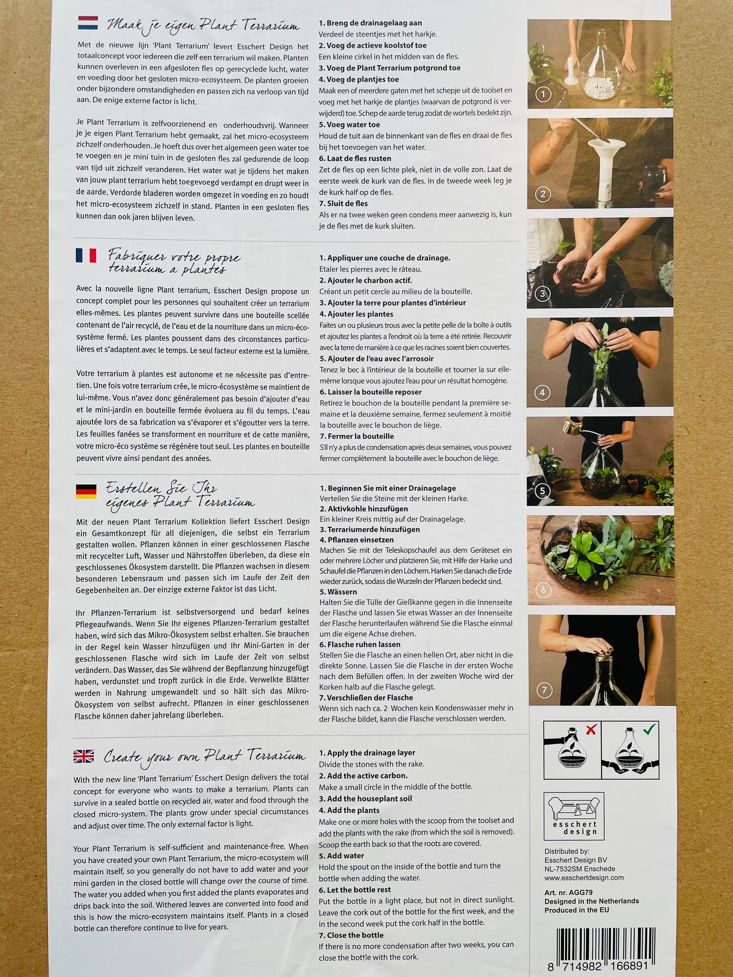 Bilde av DIY Plant Terrarium set 15L-Spanne Plantesalg