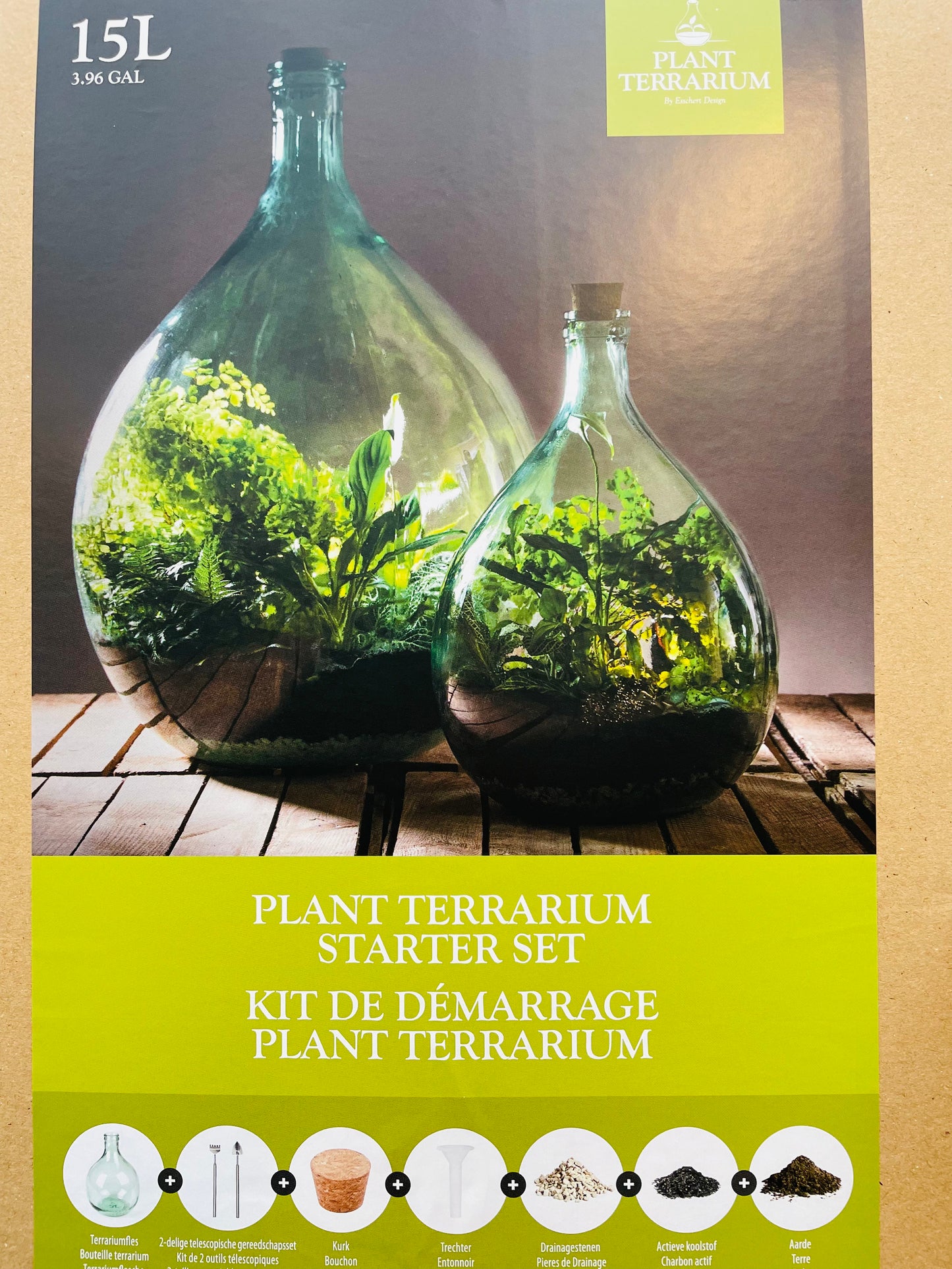 Bilde av DIY Plant Terrarium set 15L-Spanne Plantesalg