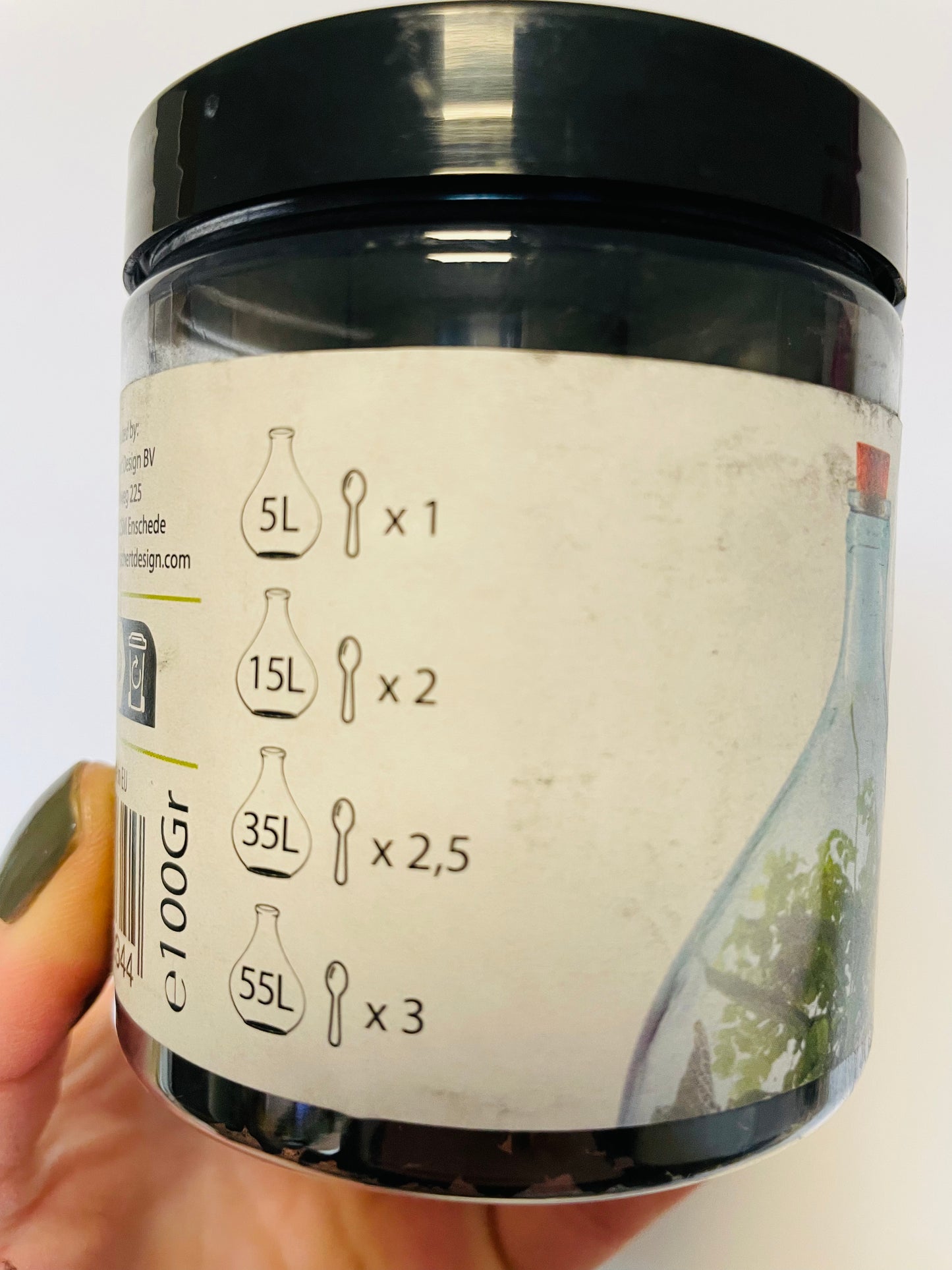 Bilde av Plant terrarium activated charcoal-Spanne Plantesalg
