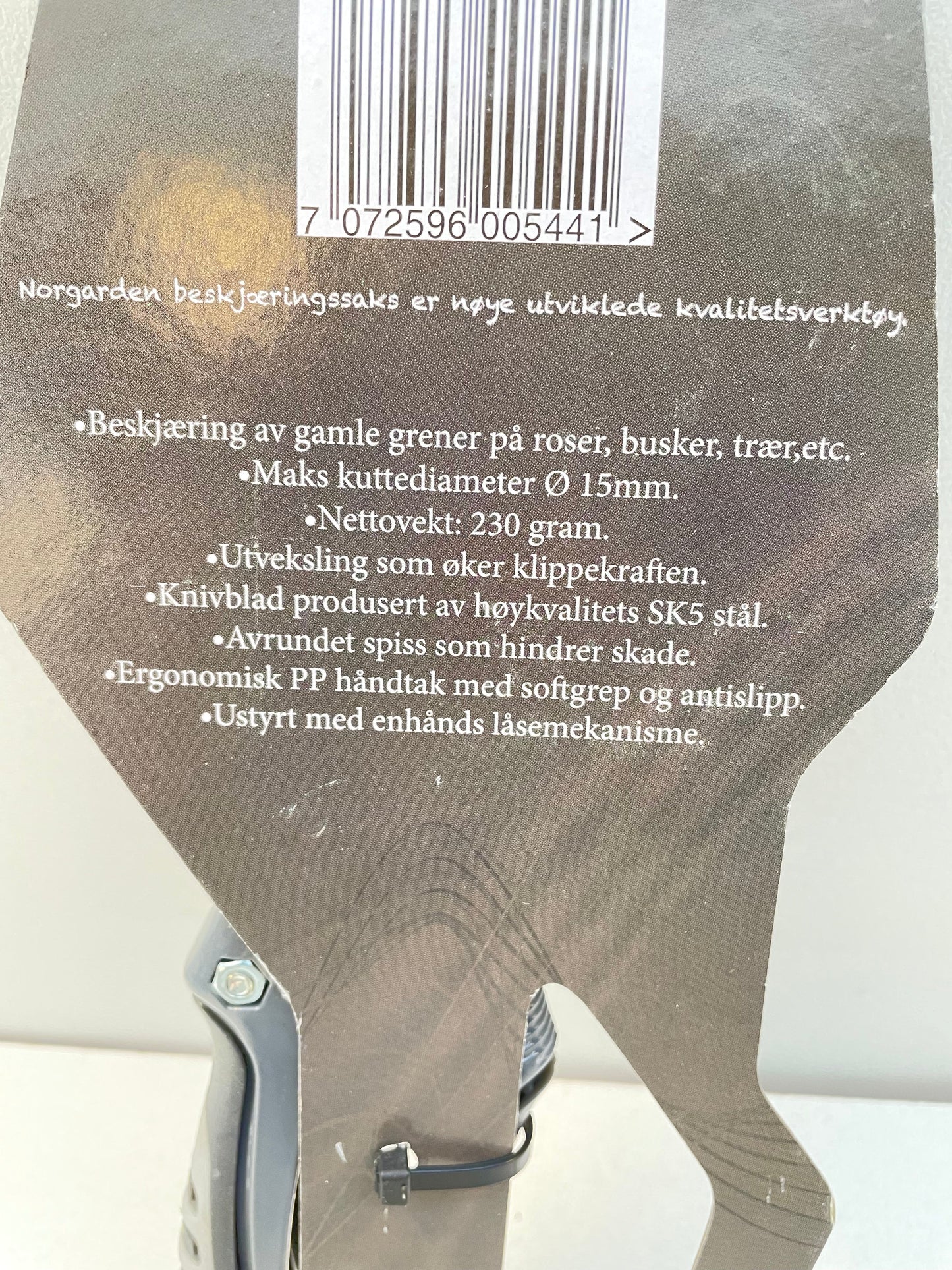 Bilde av Beskjæringssaks med motskjer-Spanne Plantesalg
