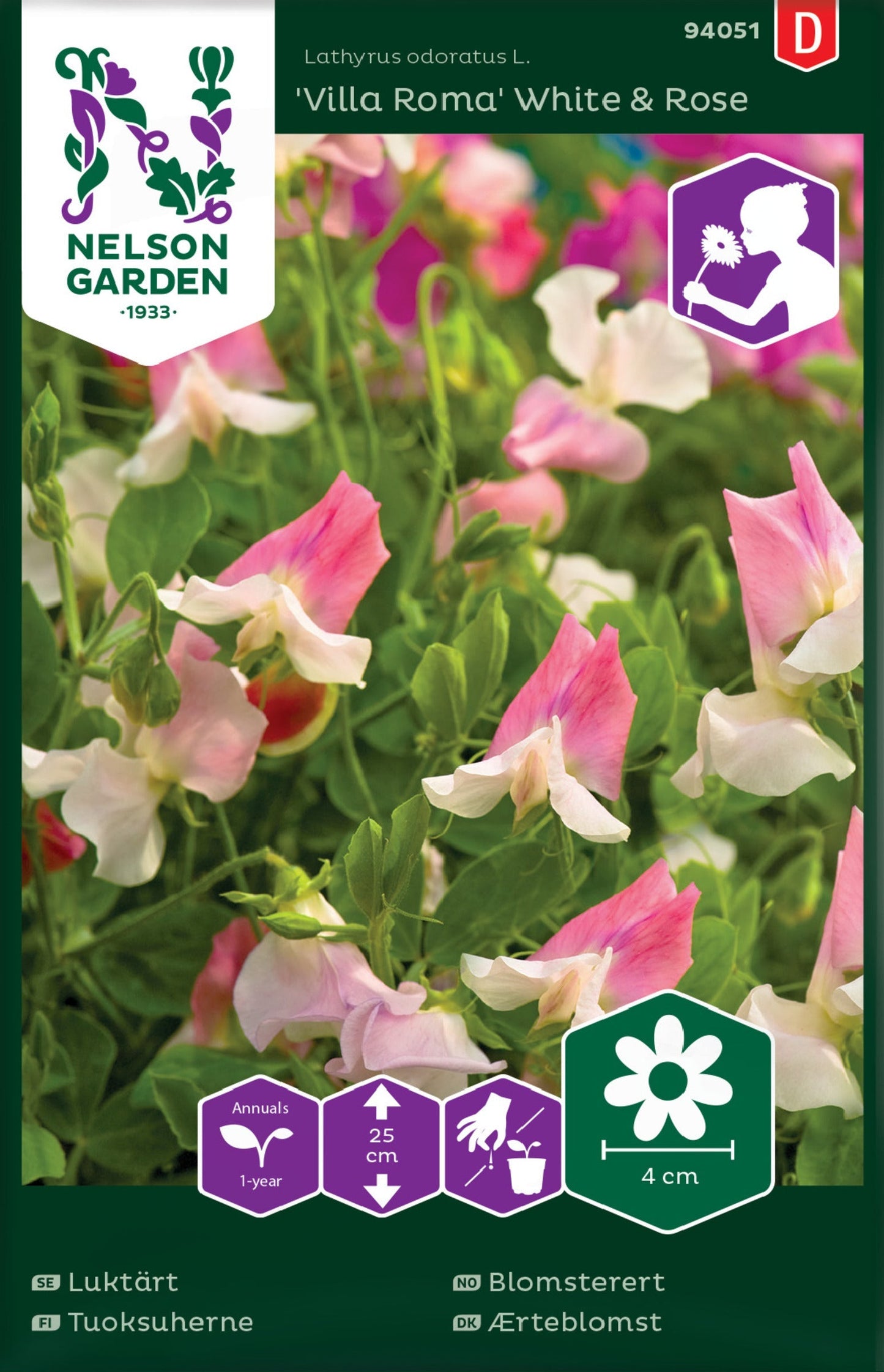 Bilde av Blomsterert, Villa Roma White & Rose-Spanne Plantesalg