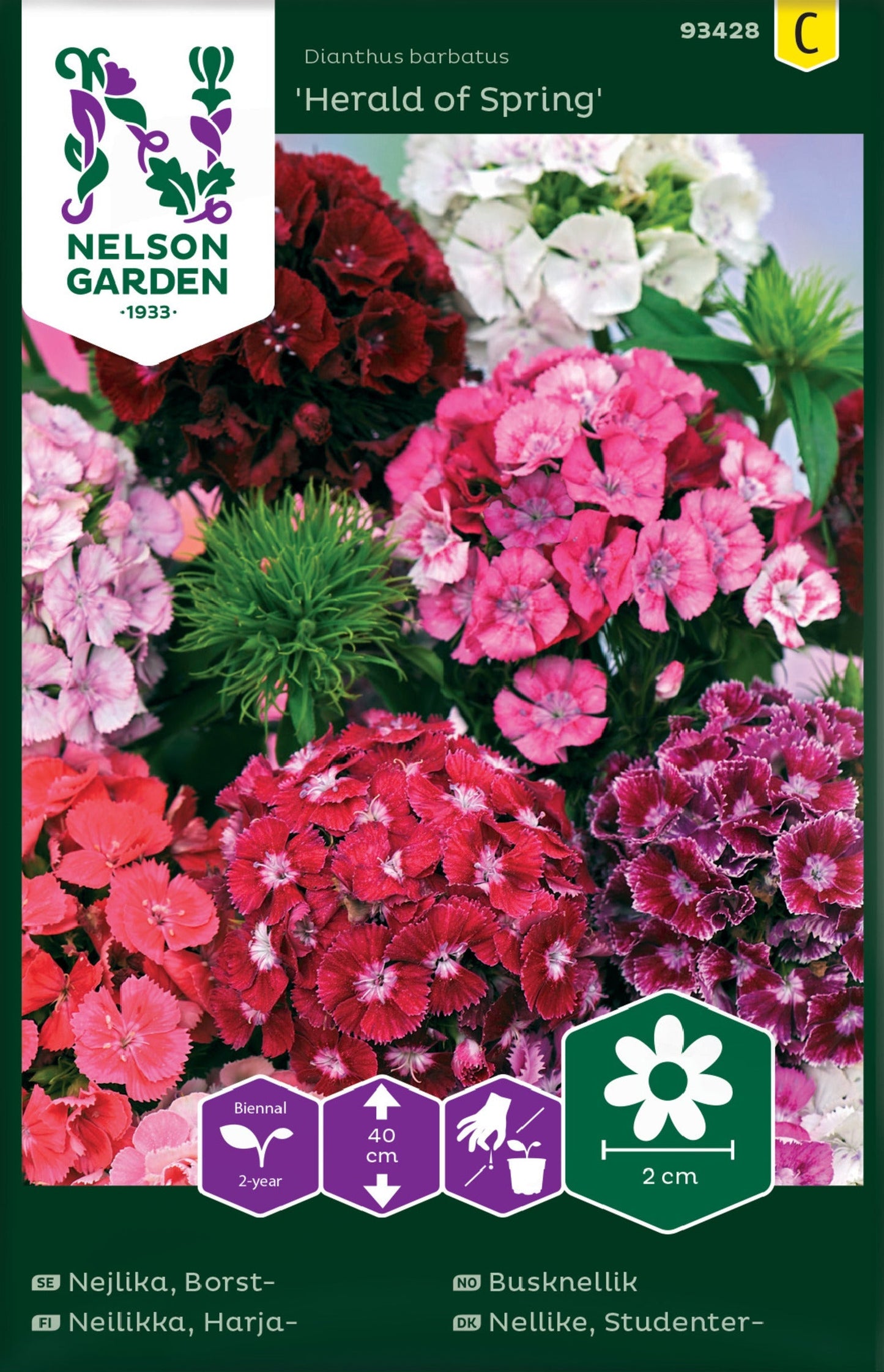 Bilde av Busknellik, Herald of Spring, enkel-Spanne Plantesalg