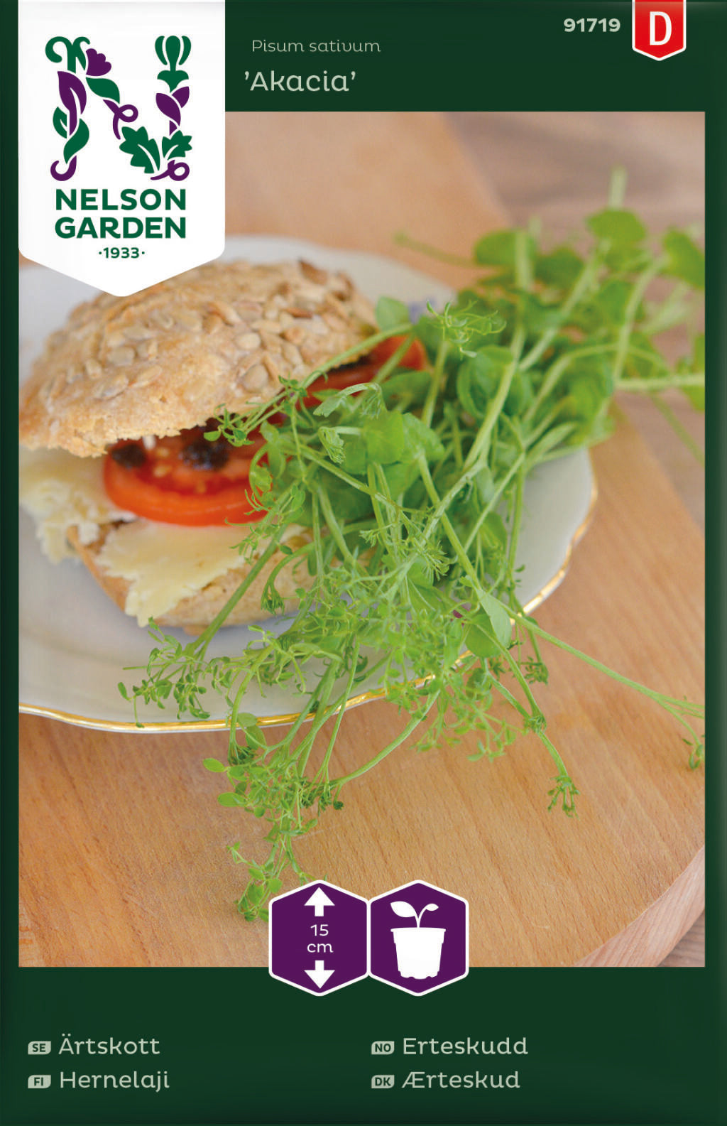 Bilde av Erteskudd, Akacia-Spanne Plantesalg