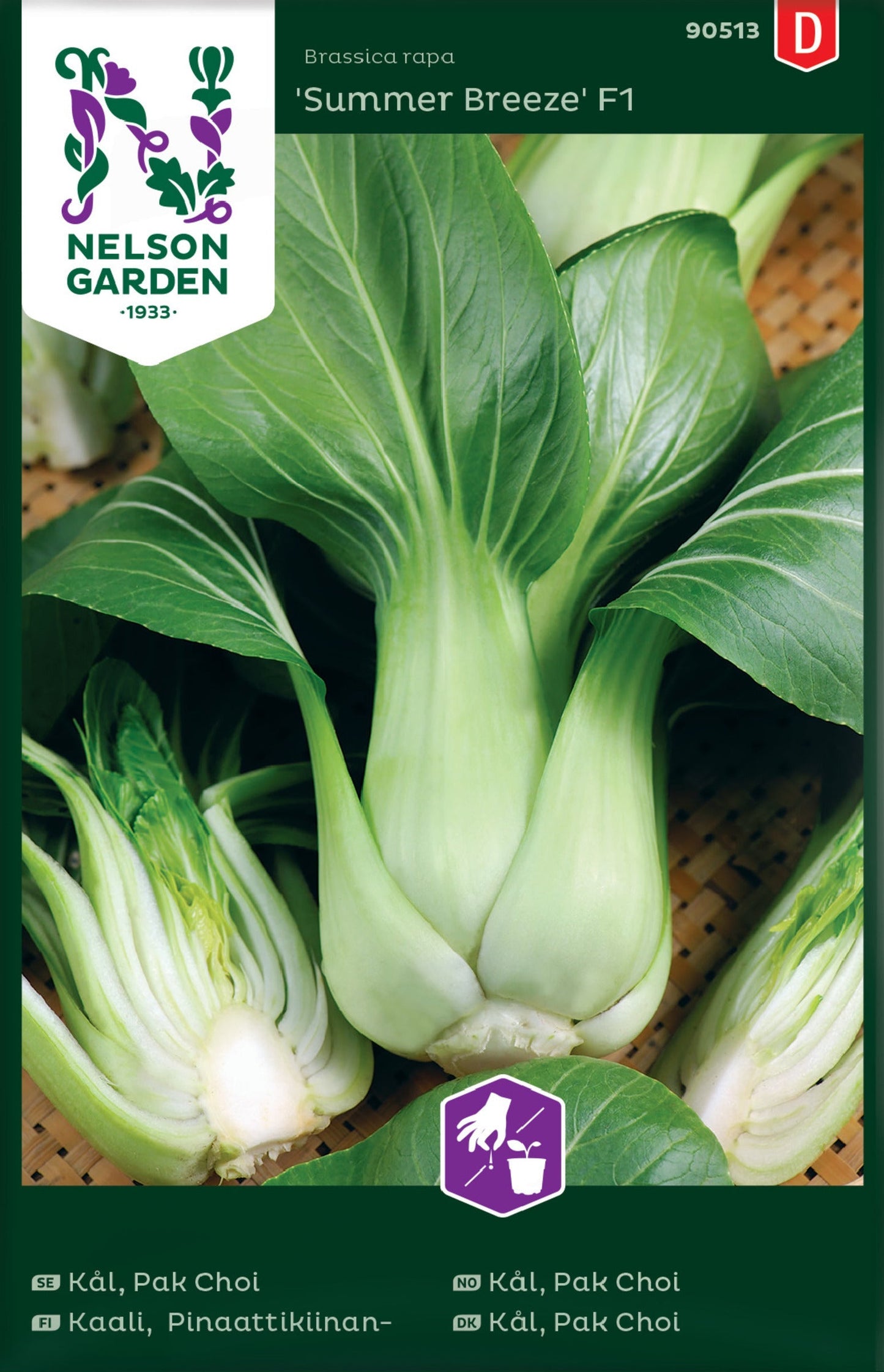 Bilde av Kål, Pak Choi, Summer Breeze F1-Spanne Plantesalg
