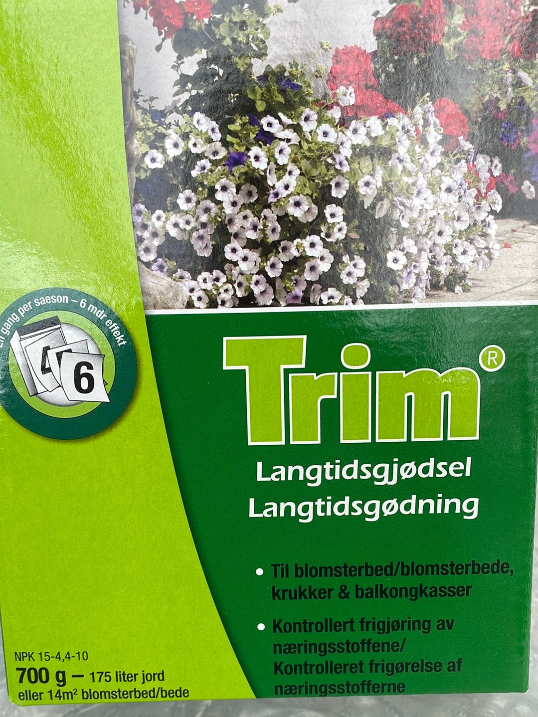 Bilde av Langtidsgjødsel 700 g-Spanne Plantesalg
