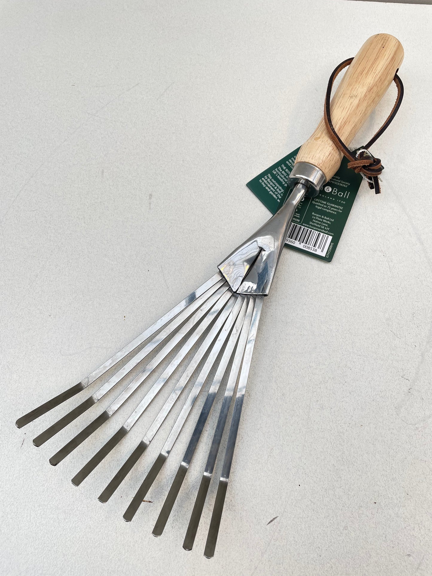 Bilde av Minirake i rusfritt stål, 35 cm-Spanne Plantesalg