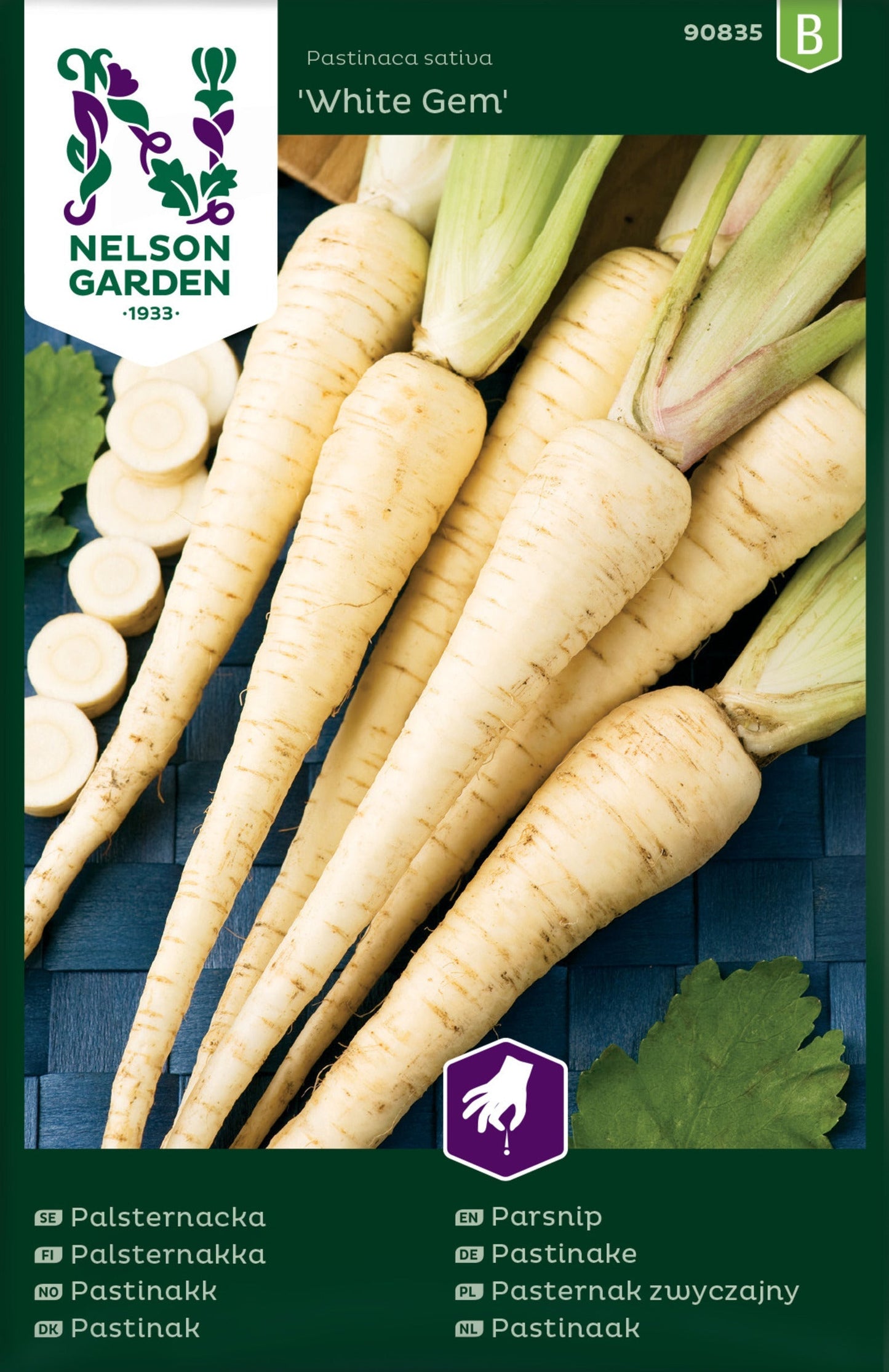 Bilde av Pastinakk, White Gem-Spanne Plantesalg