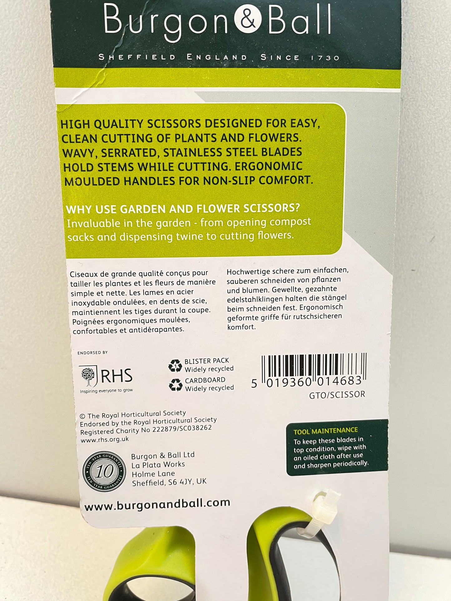 Bilde av Plantesaks av høy kvalitet-Spanne Plantesalg