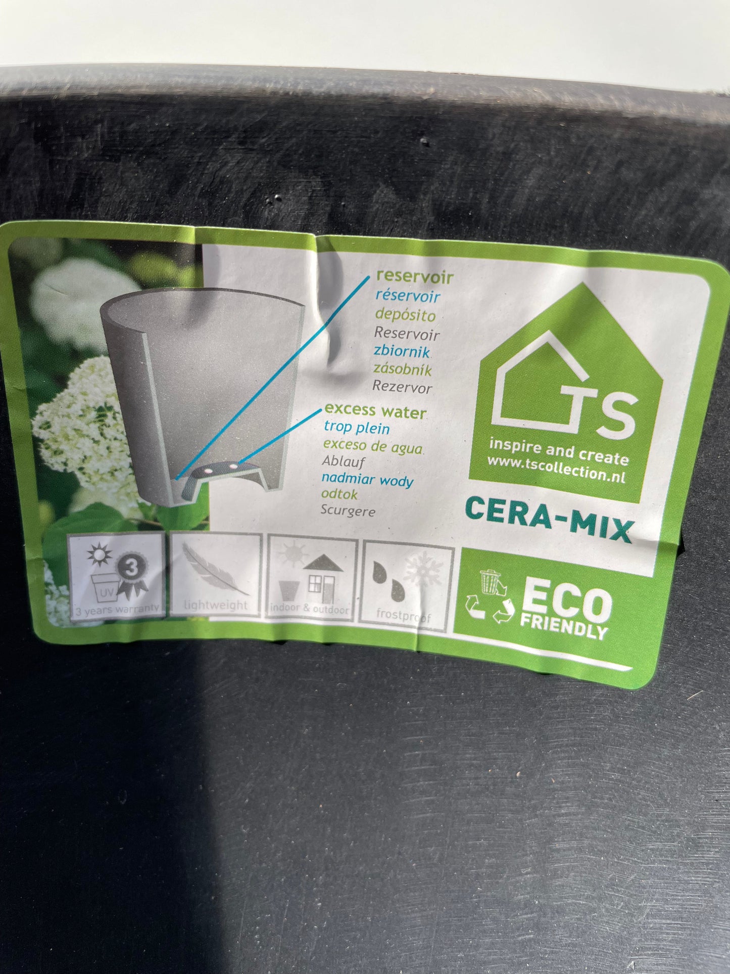 Bilde av Plastpotte Nova grå-Spanne Plantesalg