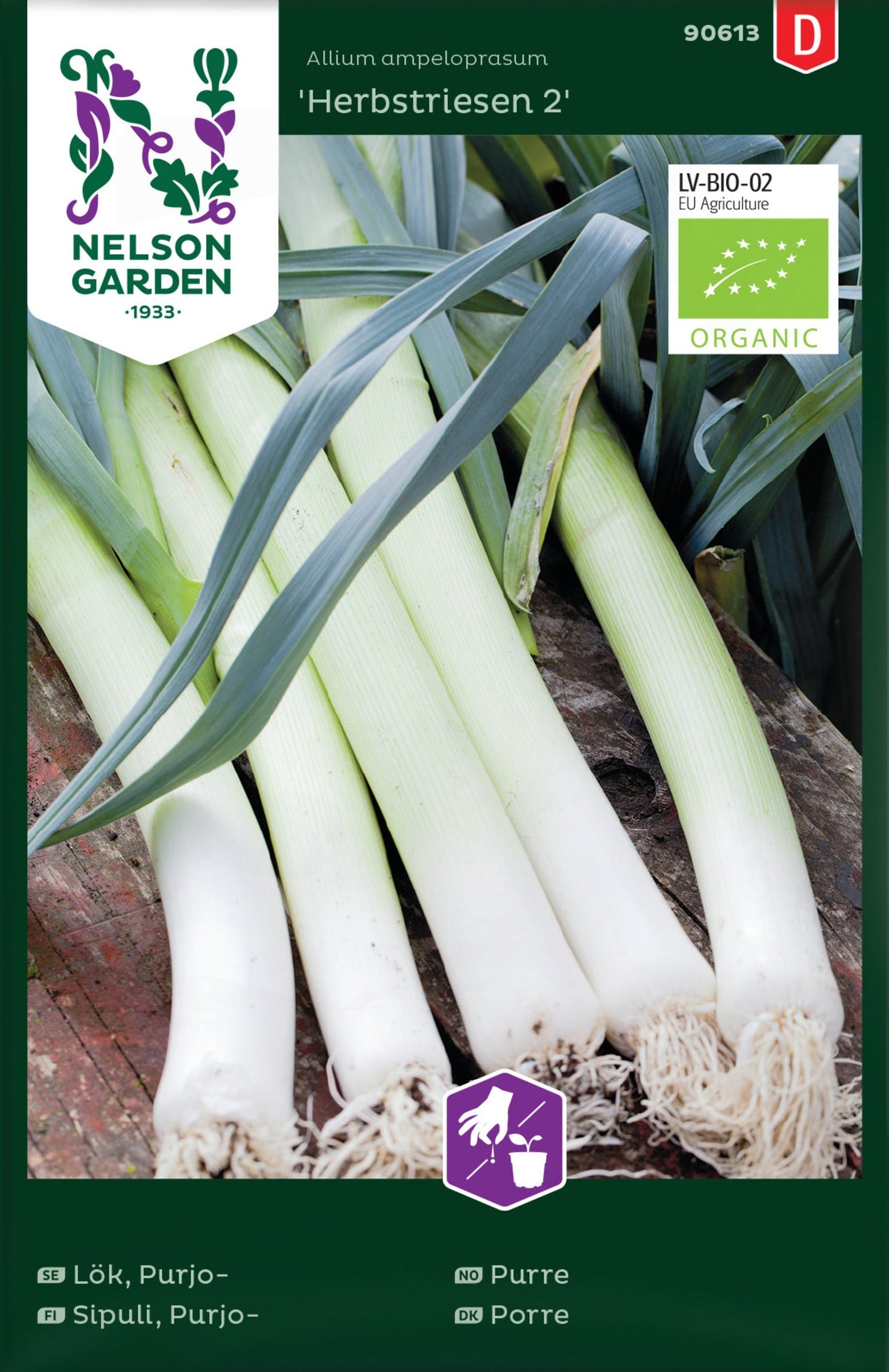 Bilde av Purre, Herbstriesen 2 Organic-Spanne Plantesalg
