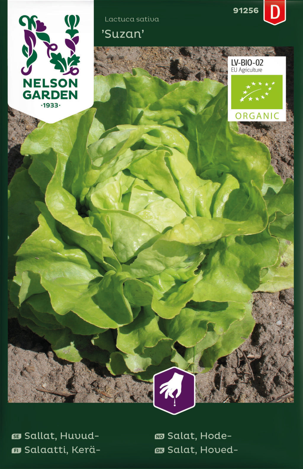 Bilde av Salat, Hode-, Suzan, Organic-Spanne Plantesalg