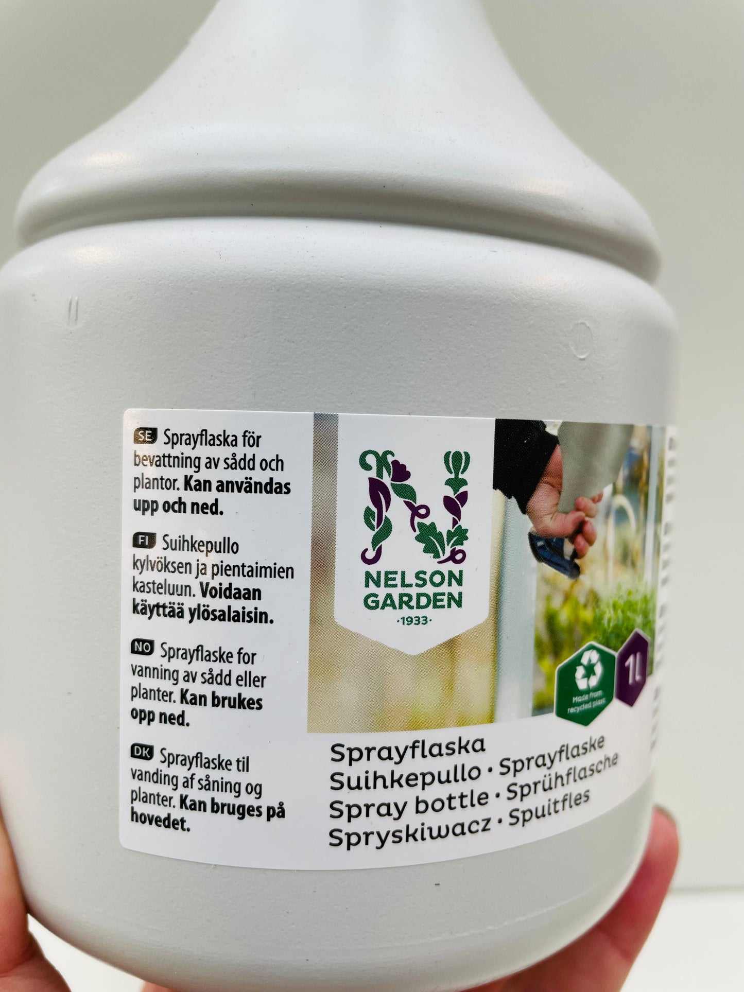 Bilde av Sprayflaske som kan brukes opp og ned 1 L-Spanne Plantesalg
