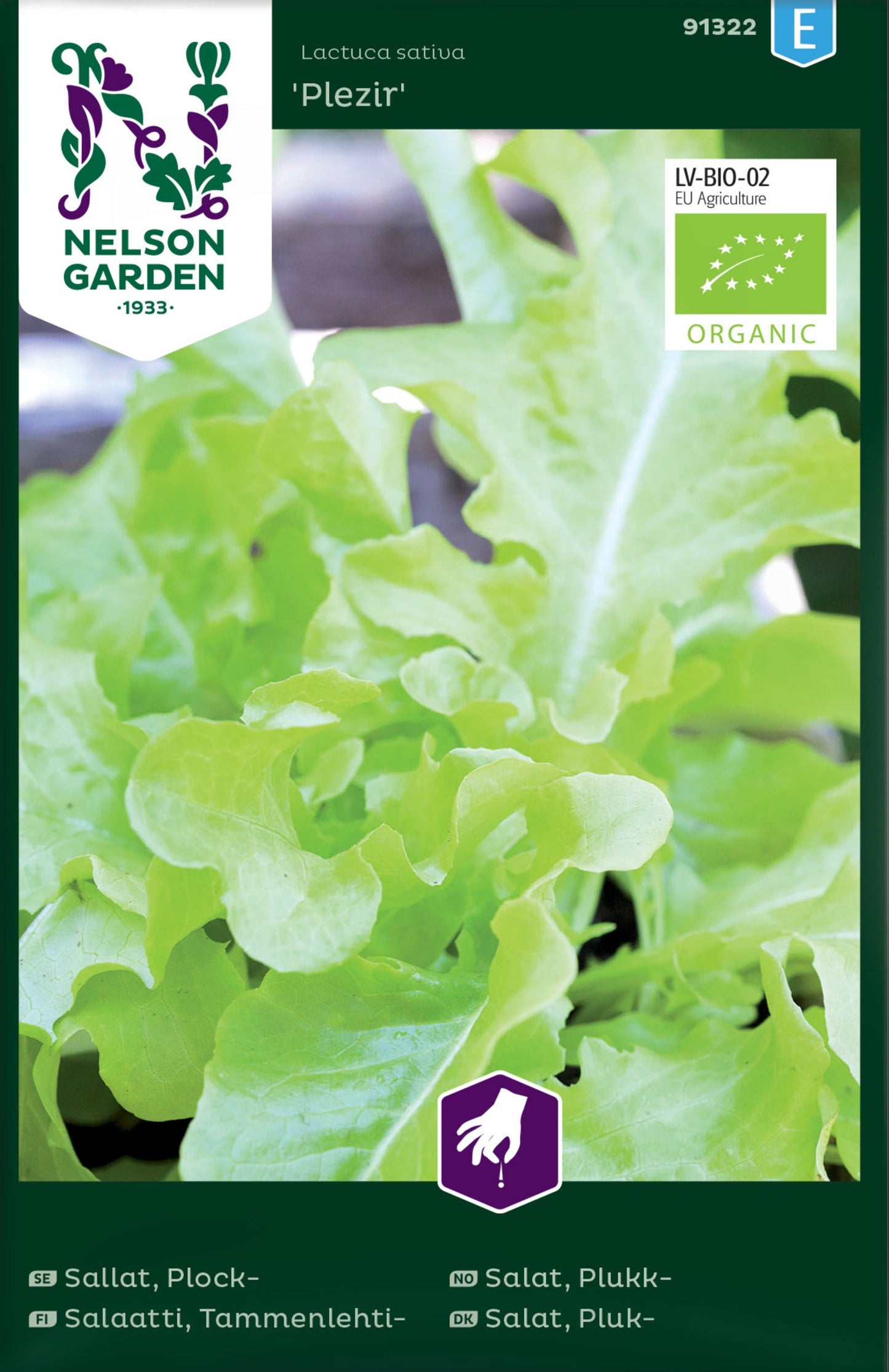 Bilde av Salat, Plukk-, Plezir, Organic-Spanne Plantesalg