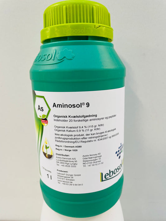 Aminosol 9%, 1L Gjødsel