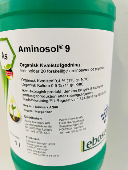 Bilde av Aminosol 9%, 1L Gjødsel-Spanne Plantesalg