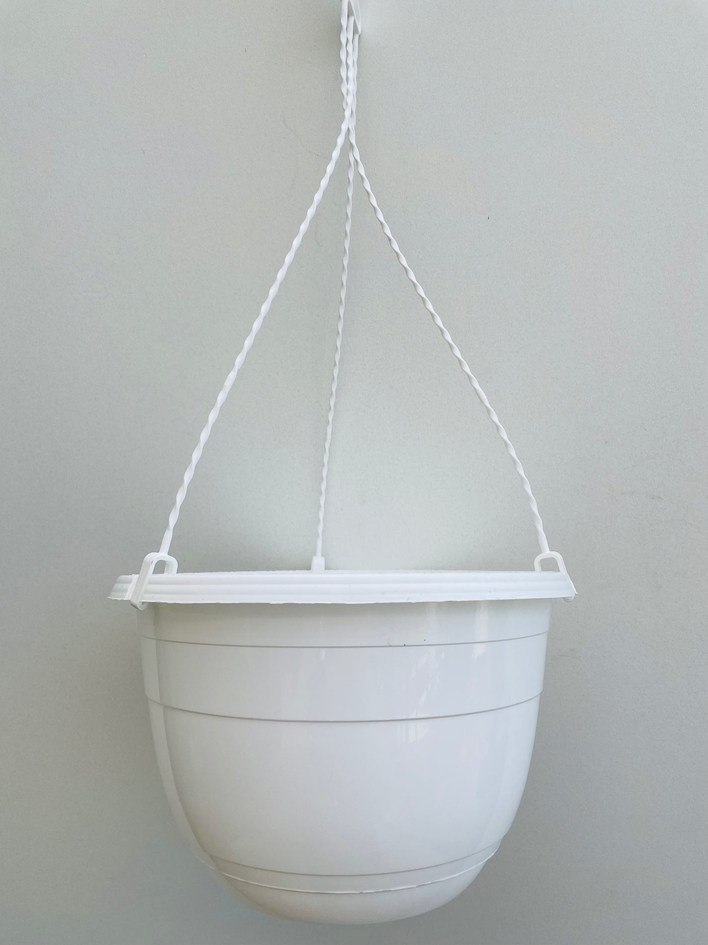 Bilde av Ampel plastpotte hvit 25 cm-Spanne Plantesalg