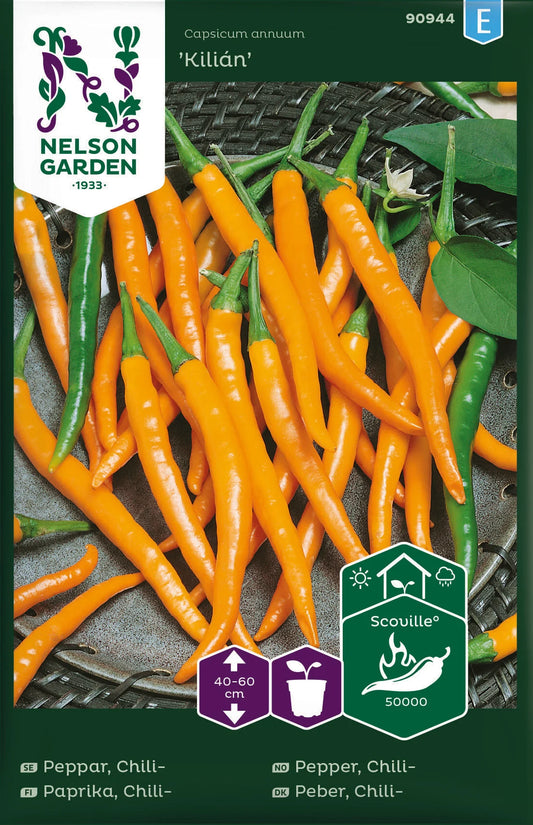 Bilde av Chilipepper, Kilián, orange-Spanne Plantesalg
