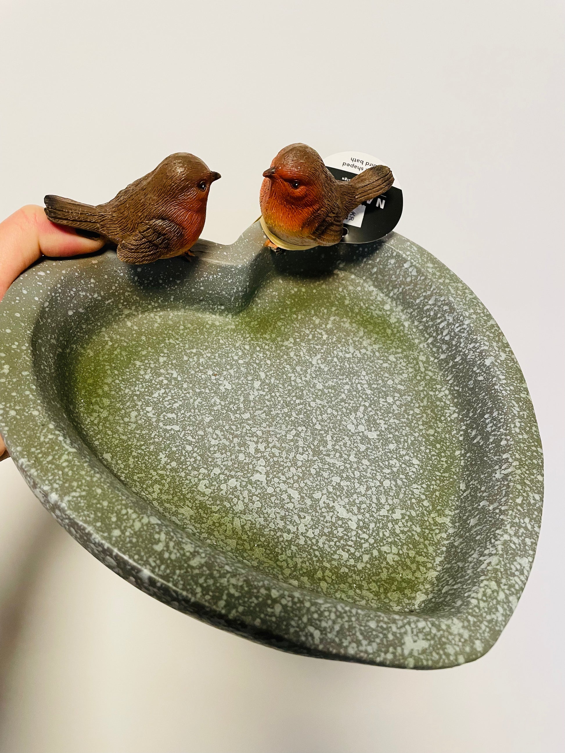 Bilde av Fuglebad hjerte-Spanne Plantesalg