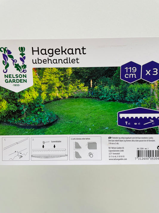 Bilde av Hagekant 119 cm x 3 stk-Spanne Plantesalg