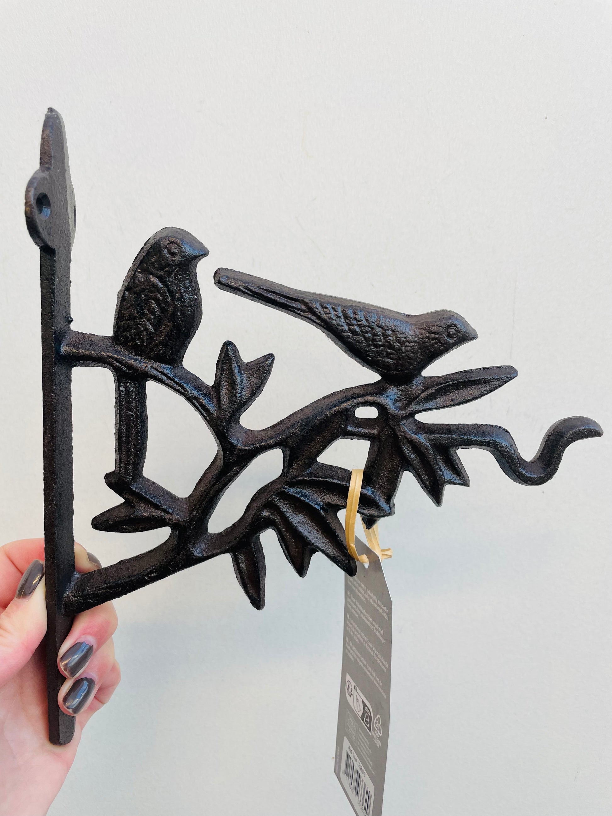 Bilde av Hengende kurv holder 2 fugler-Spanne Plantesalg