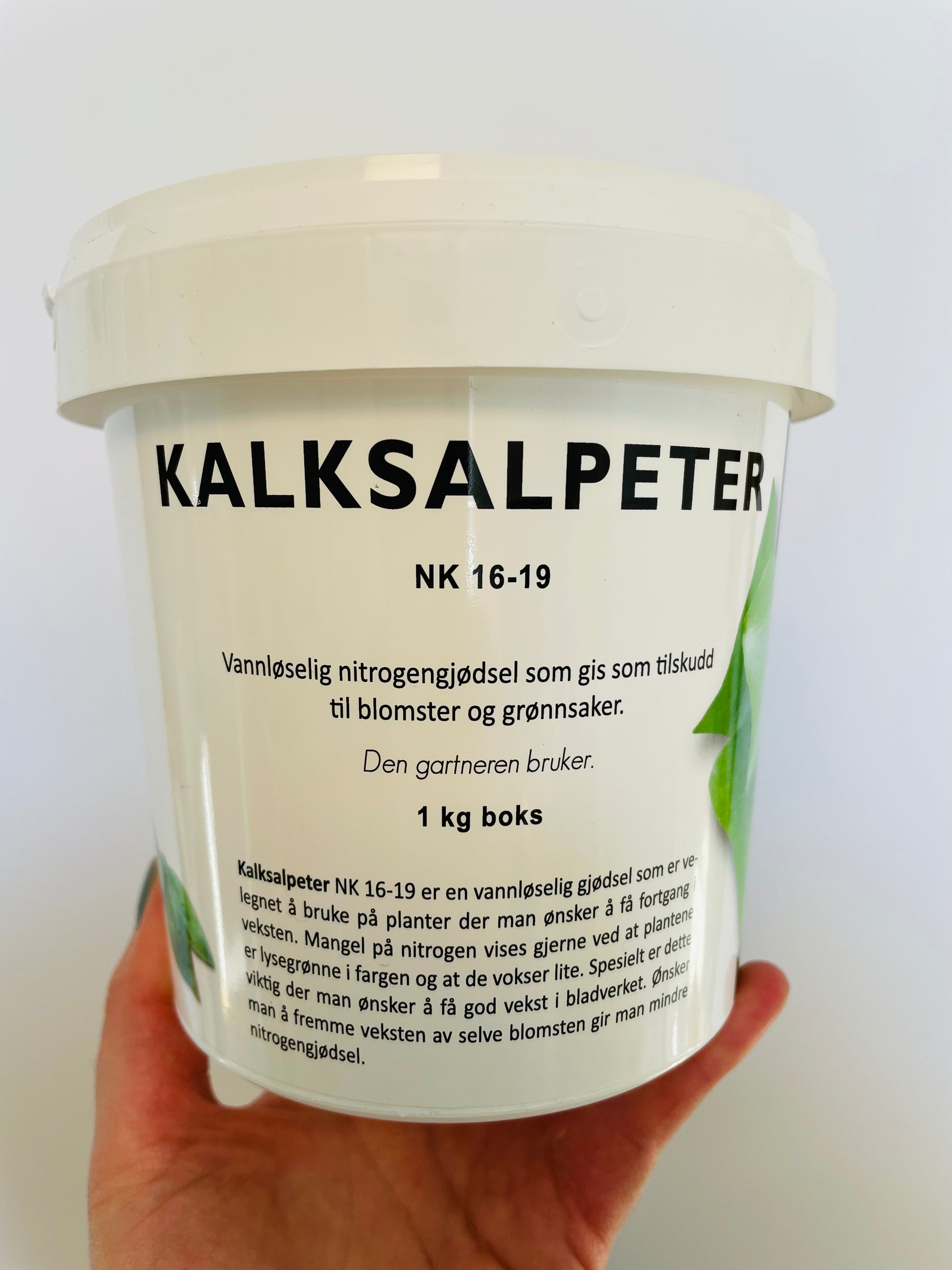 Bilde av Kalksalpeter 1 kilo-Spanne Plantesalg