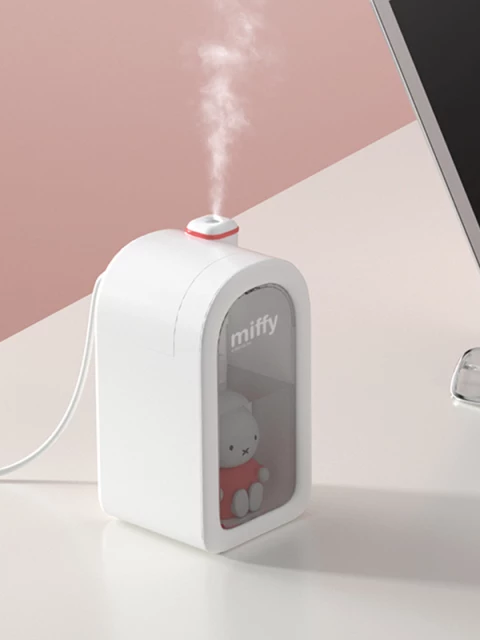 Bilde av Luftfukter 380 ml kaninen Miffy, hvit-Spanne Plantesalg