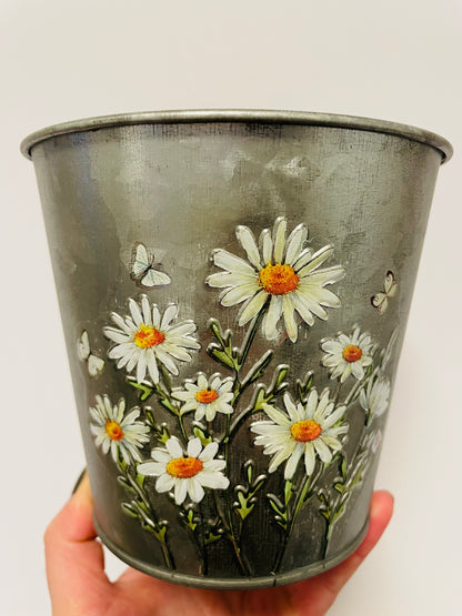 Bilde av Margeritt potte i sink 13 cm-Spanne Plantesalg