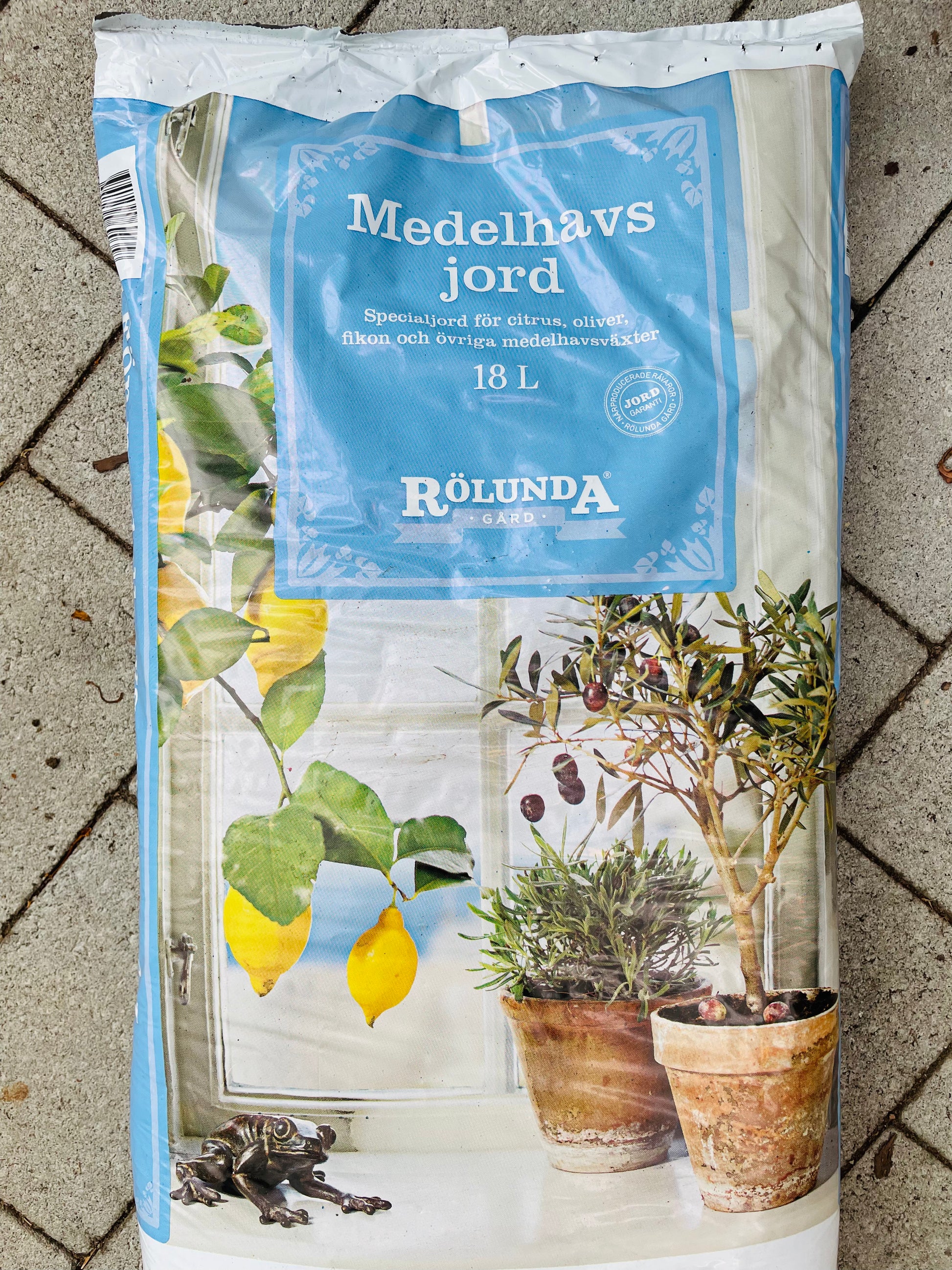 Bilde av Middelhavsjord 18 L-Spanne Plantesalg