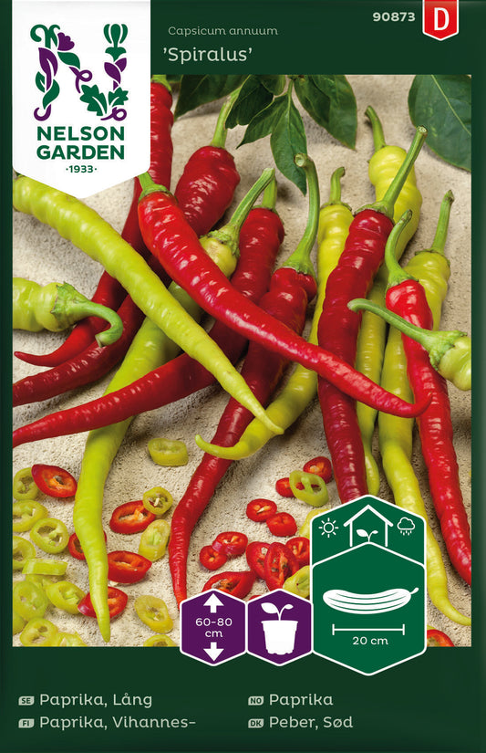 Bilde av Paprika, Spiralus1-Spanne Plantesalg