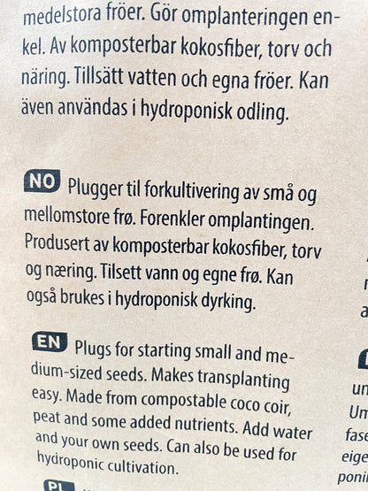 Bilde av Planteplugg 42 stk.-Spanne Plantesalg