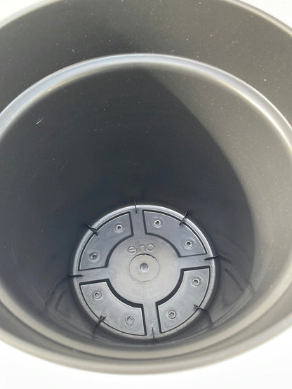 Bilde av Plastpotte Elho med fat svart 19 cm-Spanne Plantesalg
