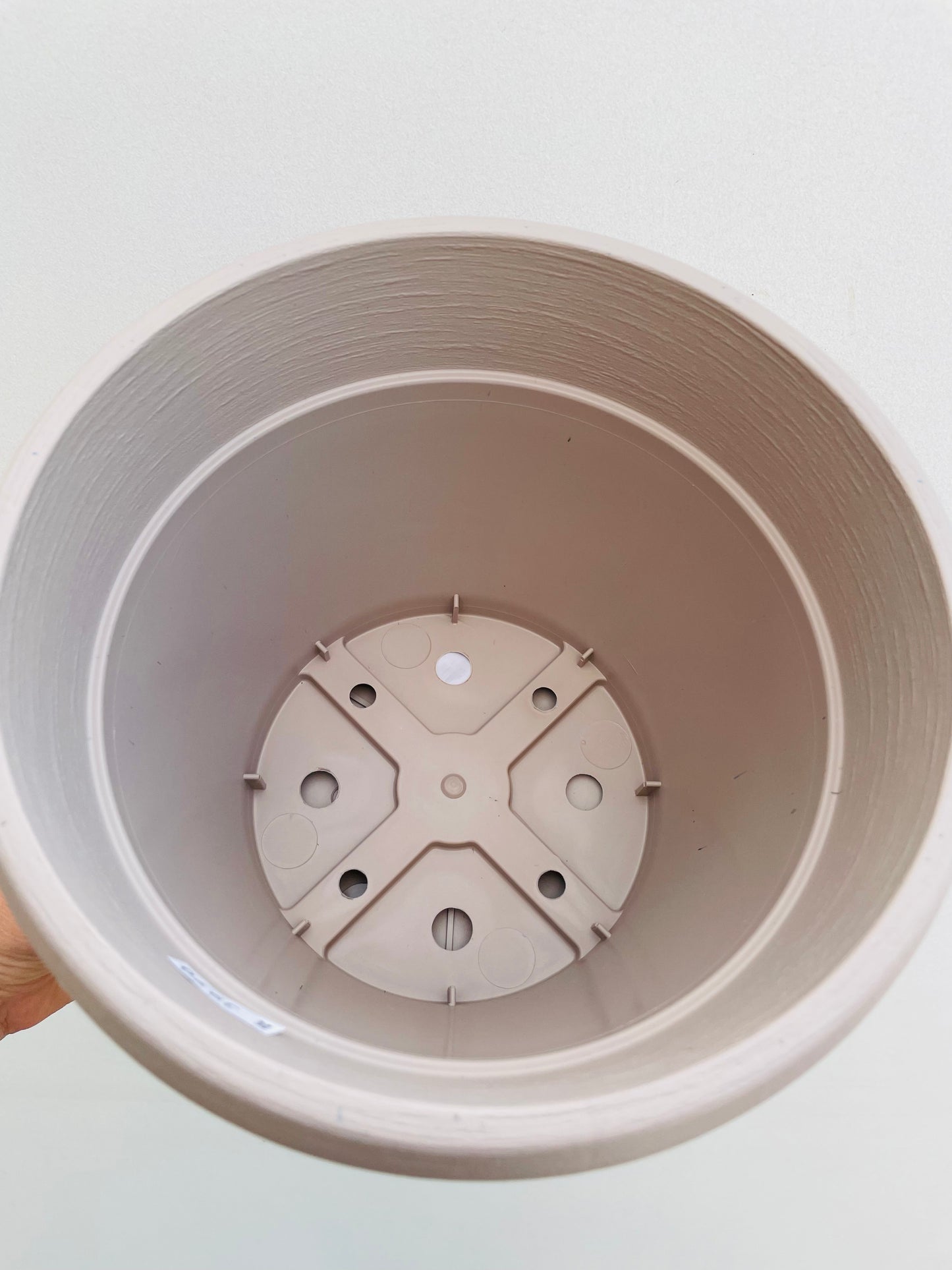 Bilde av Plastpotte med fat 22 cm-Spanne Plantesalg