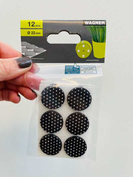 Bilde av Potteføtter filt 12 stk-Spanne Plantesalg