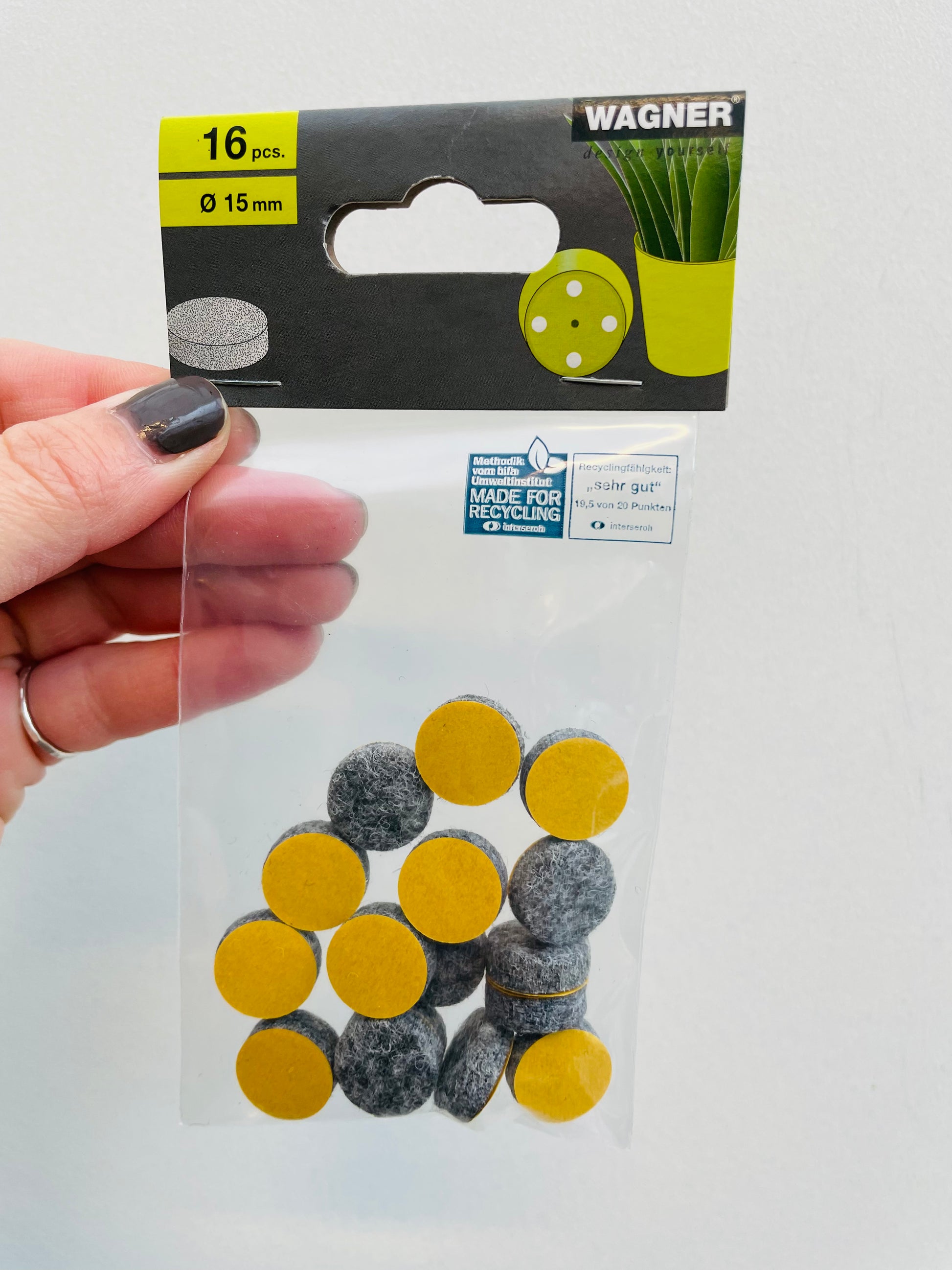 Bilde av Potteføtter filt 16 stk-Spanne Plantesalg