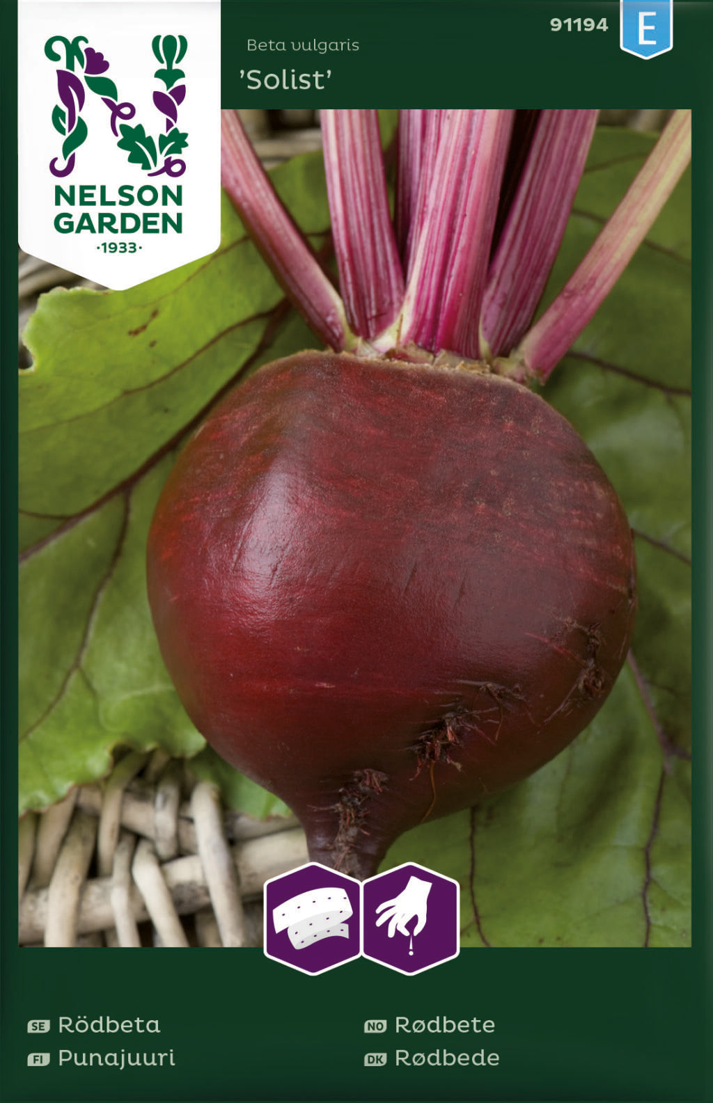 Bilde av Rødbete, Solist, Frøbånd-Spanne Plantesalg