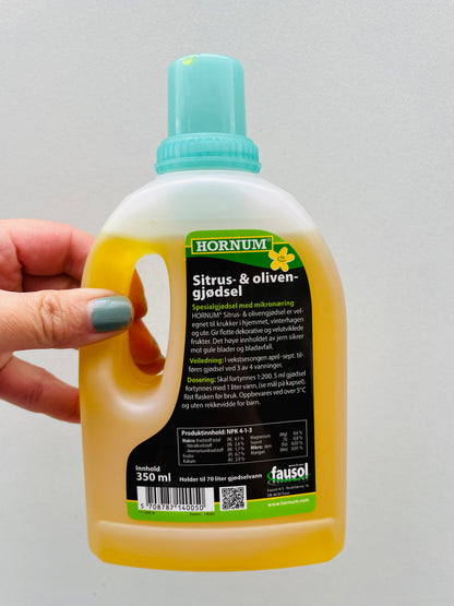 Bilde av Sitrus og Olivengjødsel 350 ml-Spanne Plantesalg