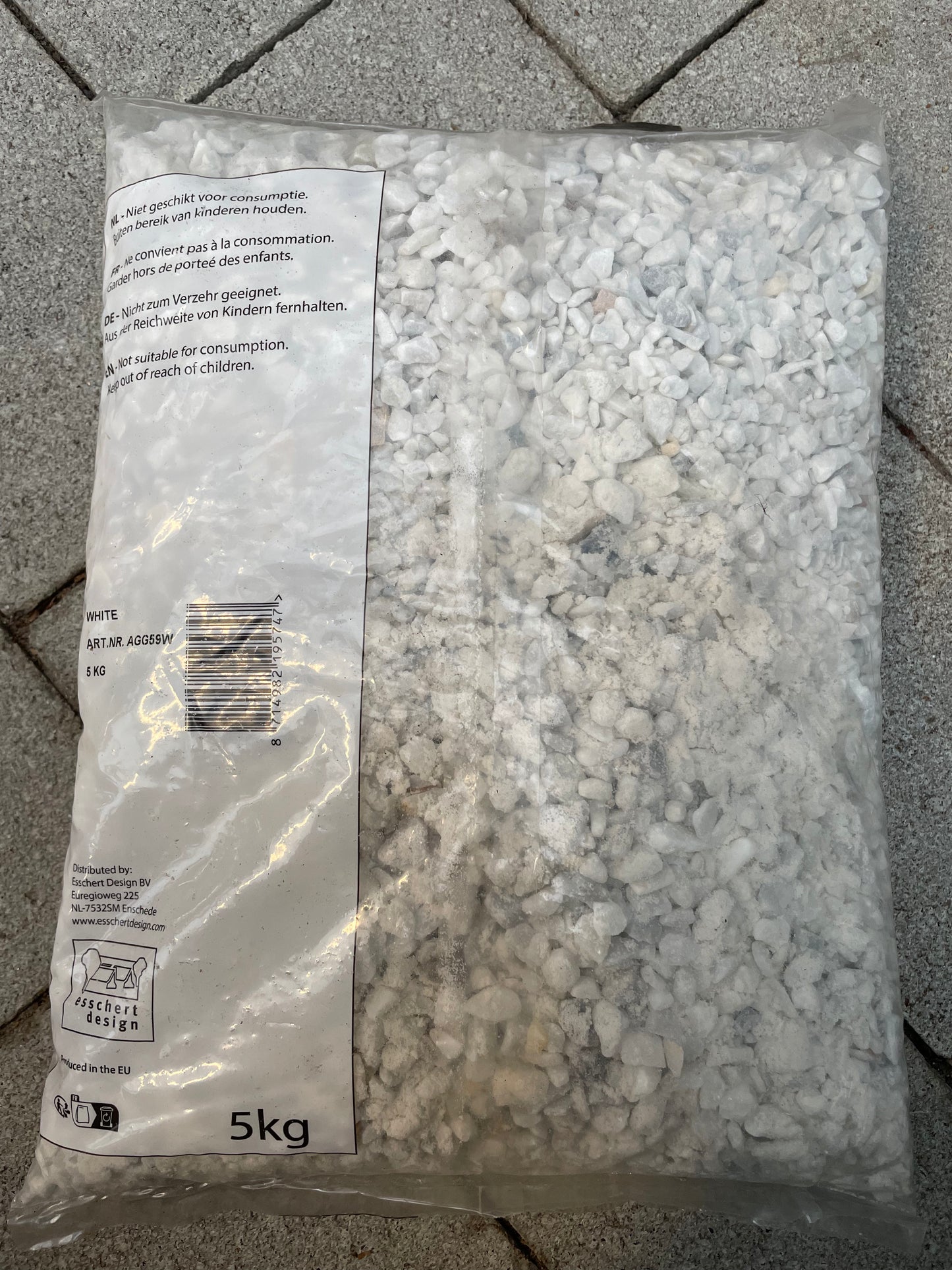 Bilde av Terrarrium dreneringssteiner hvit-Spanne Plantesalg