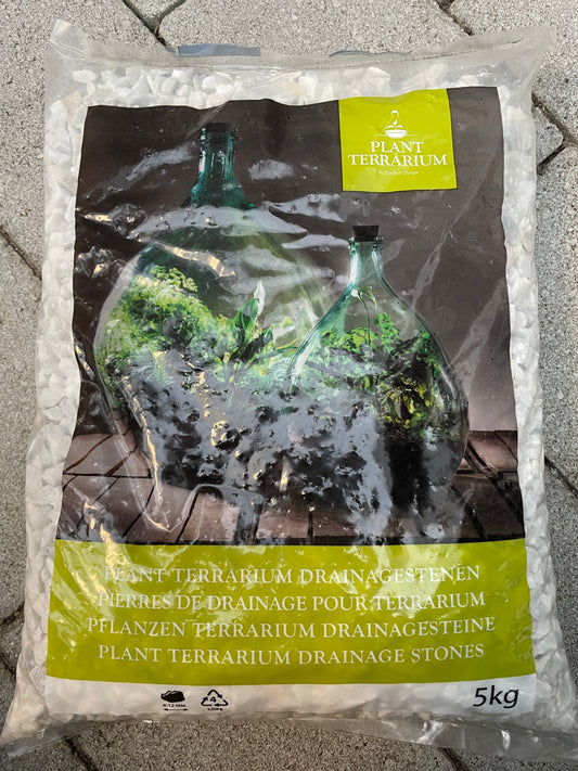 Bilde av Terrarrium dreneringssteiner hvit-Spanne Plantesalg