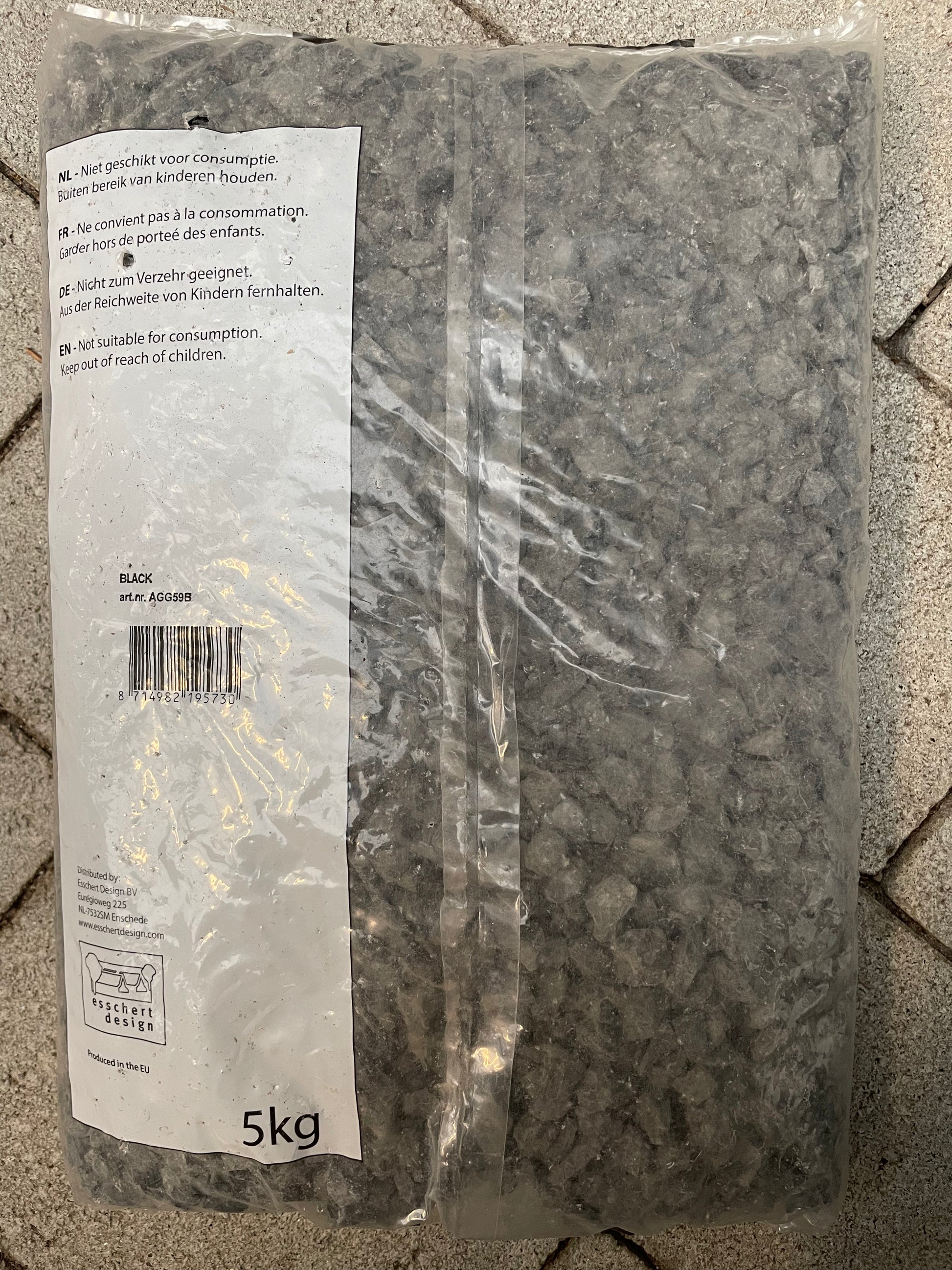 Bilde av Terrarrium dreneringssteiner svart-Spanne Plantesalg