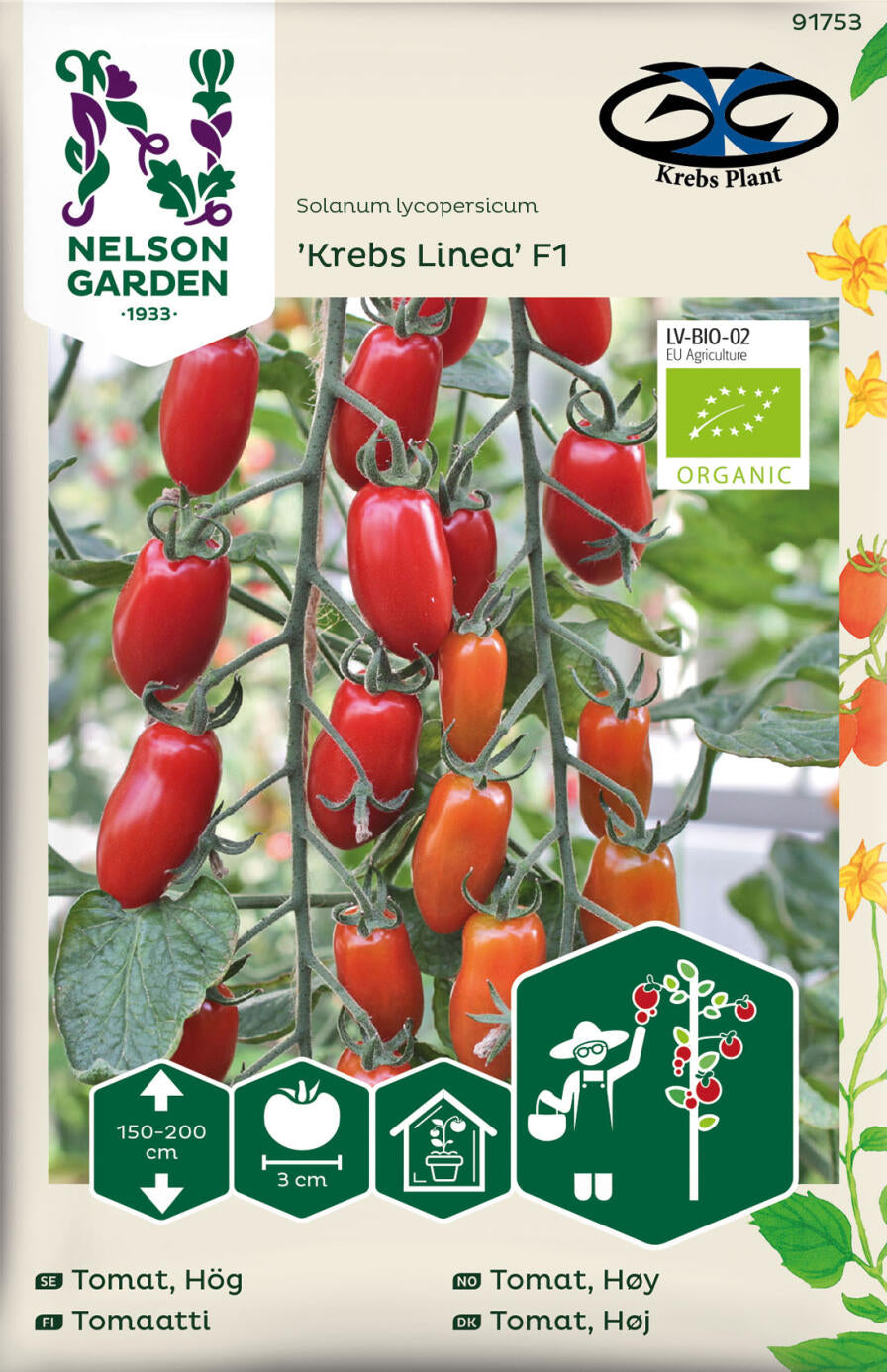Bilde av Tomat, Høy, Krebs Linea F1-Spanne Plantesalg