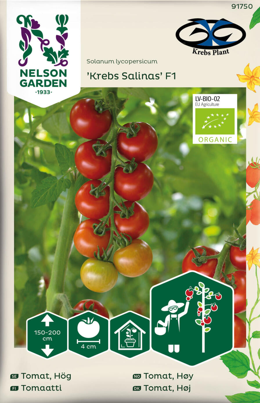 Bilde av Tomat, Høy, Krebs Salinas F1-Spanne Plantesalg
