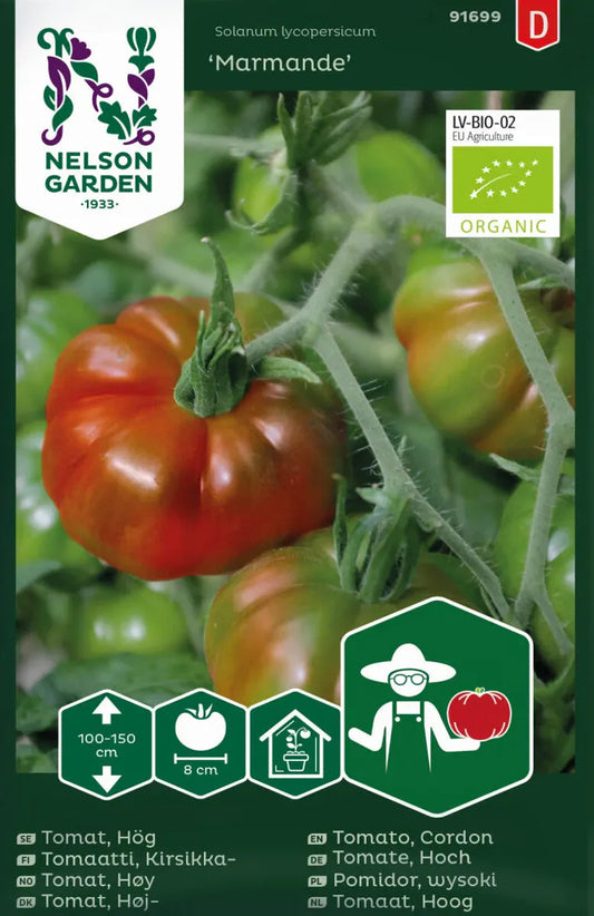 Bilde av Tomat, Høy, Marmande, Organic-Spanne Plantesalg