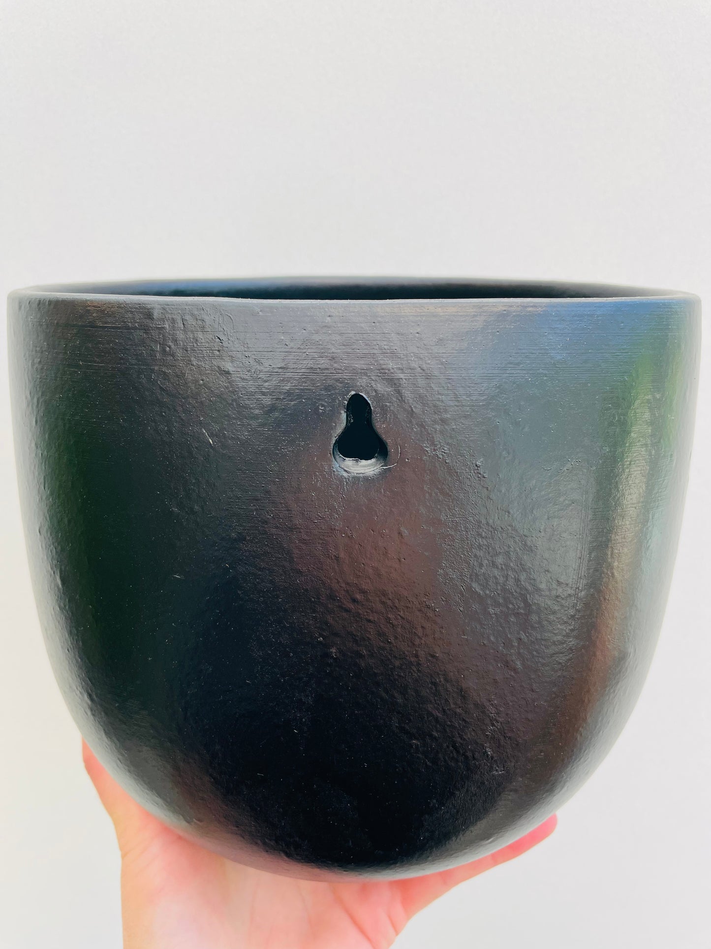 Bilde av Veggpotte svart 16 cm-Spanne Plantesalg