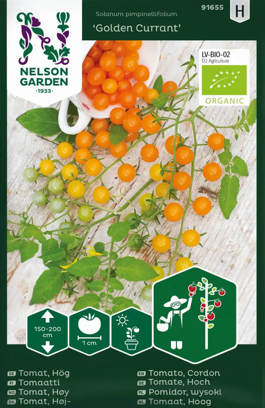 Bilde av Tomat, Høy, Golden Currant, Organic-Spanne Plantesalg