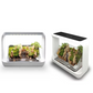 Mini terrarie med LED lys  vannfall og tåkefunksjon