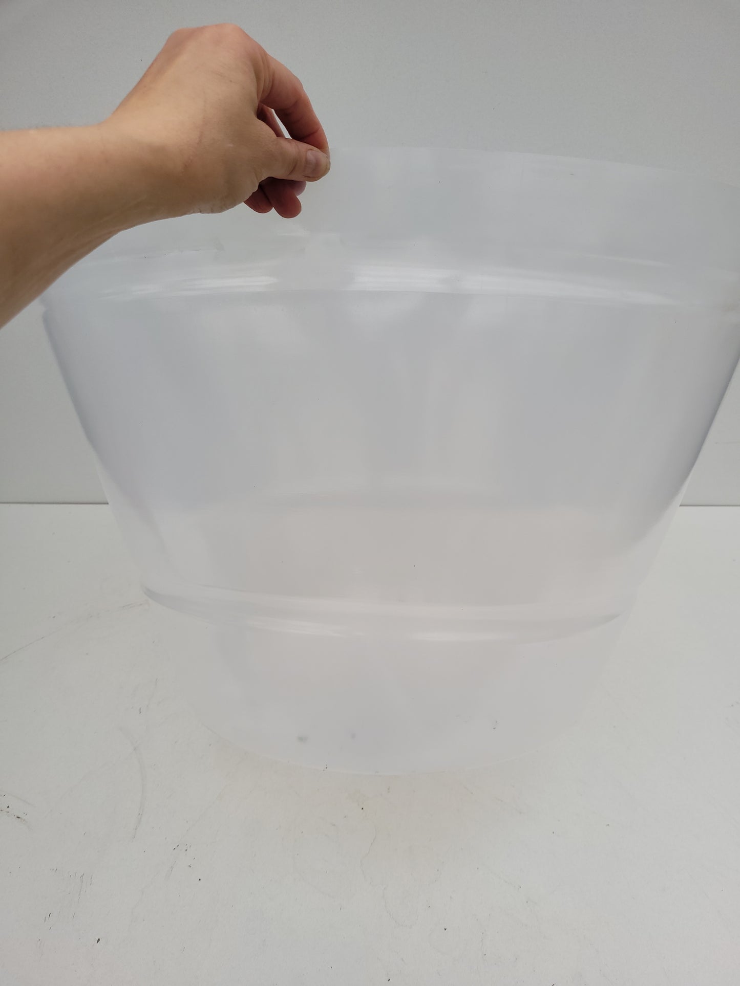 Plastpotte 50 cm i diameter  myk
